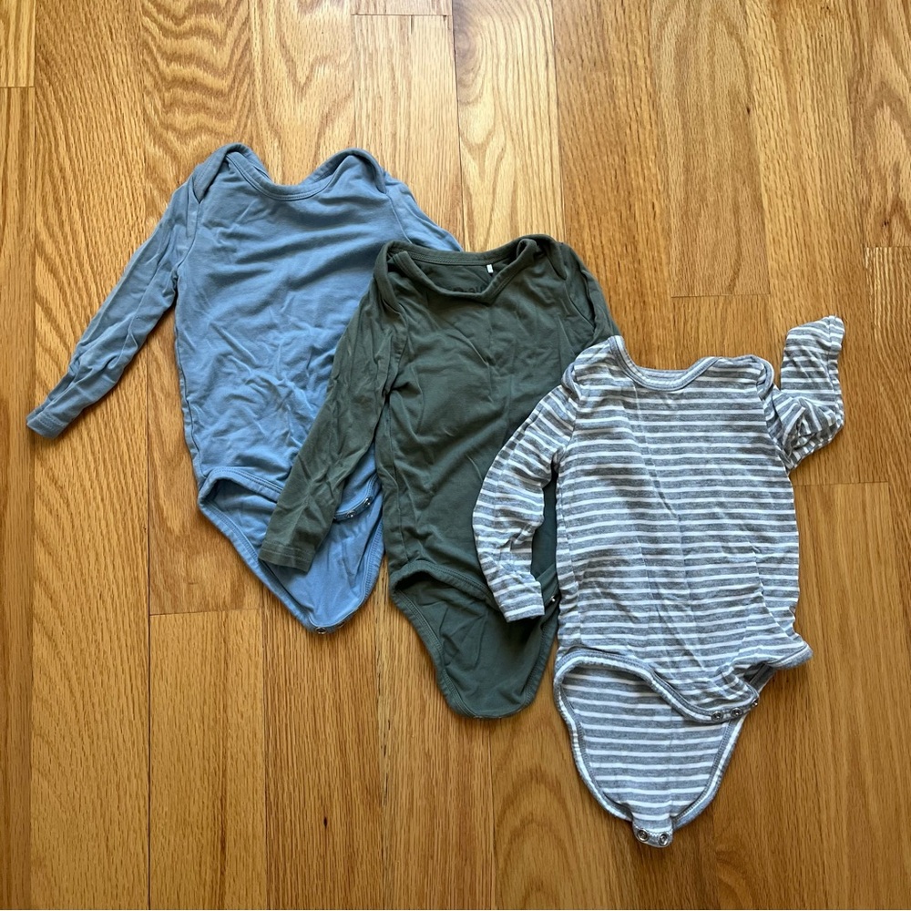 Little Sleepies Play super soft bodysuits, 0-3 months